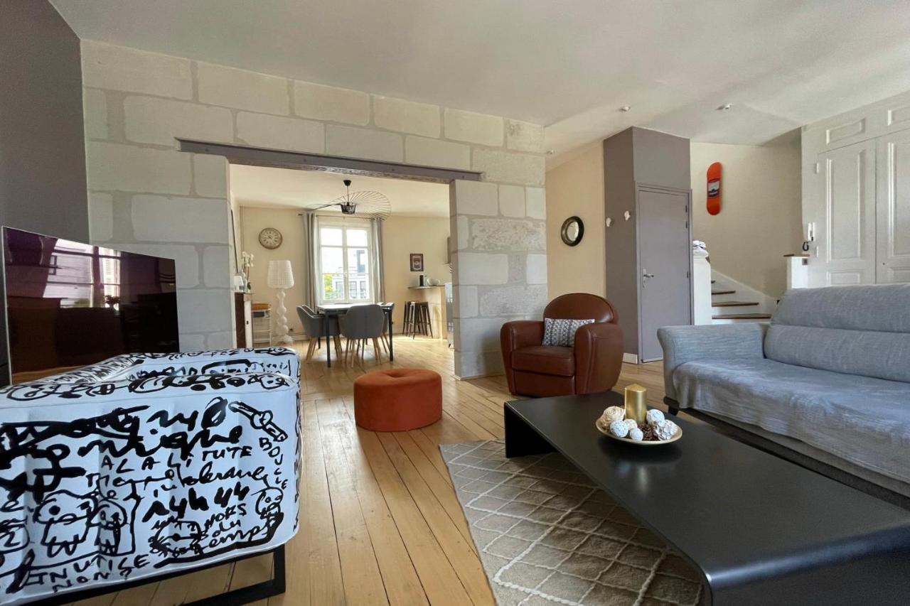 Appartement Superb duplex near the Halles de Tours Extérieur photo