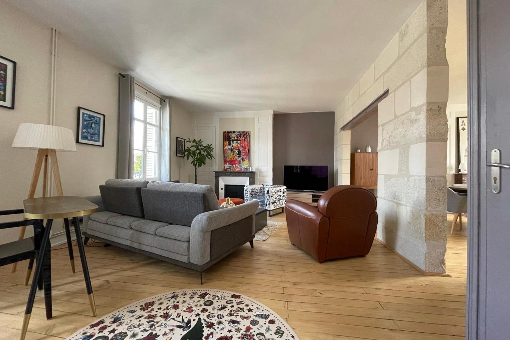 Appartement Superb duplex near the Halles de Tours Extérieur photo